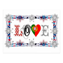 Love Portugal Postkarten