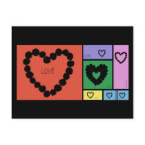LOVE postcard