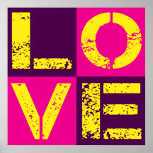 LOVE POSTER PRINT