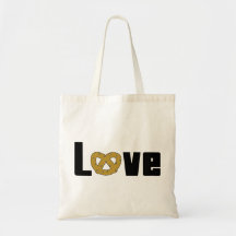 Love Pretzels Gift Tote Bag