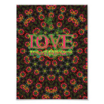 Love Psychedelics Art Photo