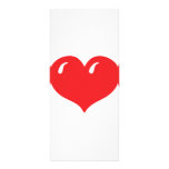 love red heart rack cards