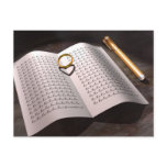 love ring heart shadow postcards