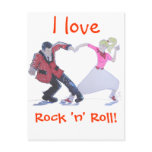 Love Rock and Roll! postcards