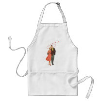 Love & Romance Vintage Illustration Aprons