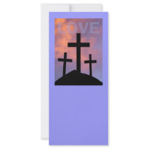 LOVE – Romans 5:8 Rack Card Design