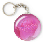 LOVE ROSE BUBBLE by SHARON SHARPE keychains