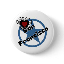 Love San Francisco Button