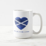 Love Scotland Basic White Mug