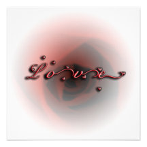 Love Series Personalised Invite