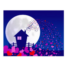 Love Shack Postcard