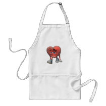 Love Sick Heart Aprons