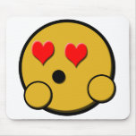 Love Smiley Mousepad