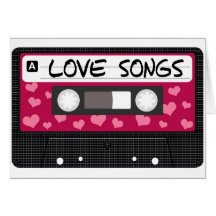 Love Songs Tape Cards