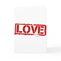 Love Stamp - Valentines Day special cupid gf bf Greeting Cards