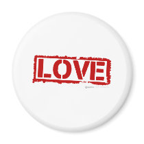 Love Stamp - Valentines Day special cupid gf bf Magnets