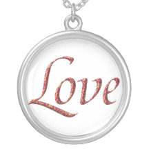 "Love" Sterling Silver Necklace
