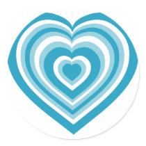 Love Round Sticker