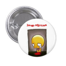 Love Stinks Button