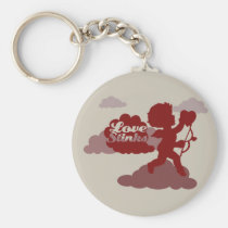 Love Stinks Cupid Keychain keychains