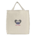 Love Stinks embroidered bags