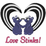 Love Stinks embroidered shirts