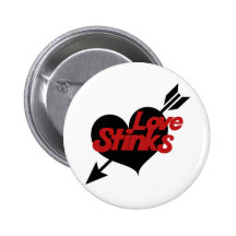 Love Stinks Pin