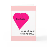 Love Sucks cards
