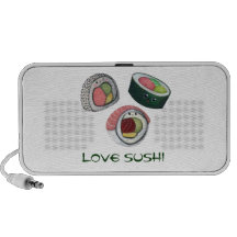 Love Sushi Portable Speakers