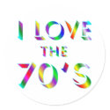 Love the 70's stickers
