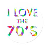 Love the 70's stickers
