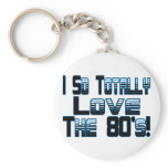 Love The 80's keychains