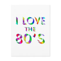 Love the 80's postcard