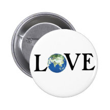 LOVE THE EARTH BUTTON
