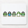 Love the earth penguins mouse mat