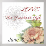 Love The Greatest Gift Poster-Customise