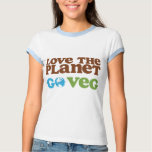 Love the Planet Go Veg t-shirts