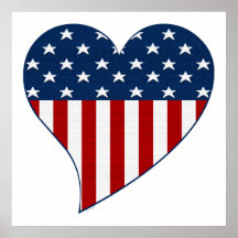 Love the USA Posters