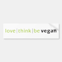 love think be bumper stickers