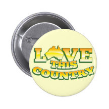 Love this Country AUSTRALIA! Buttons