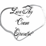 Love Thy Crane Operator photo sculptures