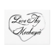 Love Thy Mechanic Postcards