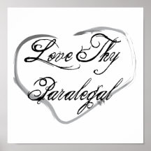 Love Thy Paralegal Poster
