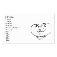 Love Thy Payroll Specialist Business Card