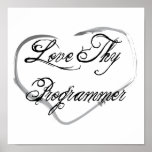 Love Thy Programmer Poster