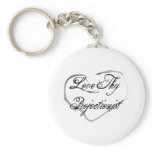 Love Thy Projectionist keychains