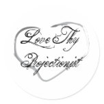 Love Thy Projectionist stickers