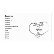 Love Thy Soccer Player Business Card Templates