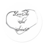 Love Thy Soil Scientist Round Stickers