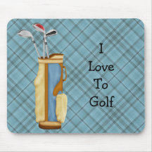 Love To Golf Mousepads